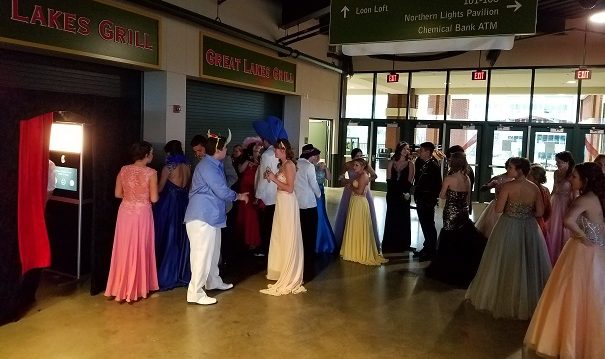 Prom at Dow Diamond, Midland, MI