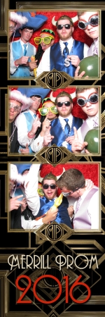 Merrill High School Prom - photo booth strip